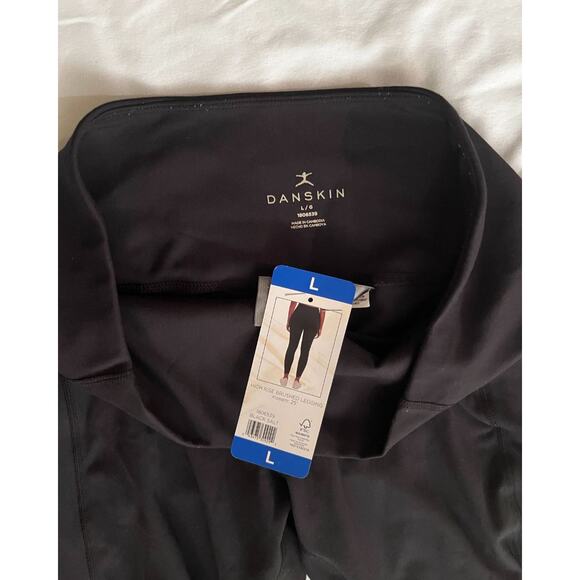 Danskin High Rise Bonded Legging - BLACK (Size L) NWT - Picture 8 of 9